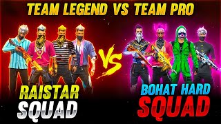 Raistar Squad VS Gullu Yt guild Squad Over Power Gameplay  Garena Free Fire  GyanGaming Guild😭 [upl. by Arikal]