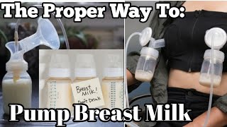 How To Pump BreastMilk Without achepain  Pumping Breast Milk For first time MOMS [upl. by Bekah300]