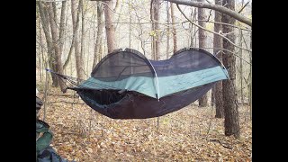 Lawson Blue Ridge hammock  Bivi  big enough for Big Guys [upl. by Hong]