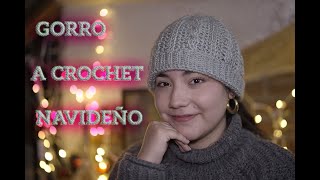 GORRO A CROCHET NAVIDEÑO [upl. by Shira]