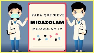 MIDAZOLAM midazolam PARA QUE SIRVE midazolam iv [upl. by Burne]