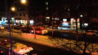 FDNY RESPONDING COMPILATION 16 FULL OF BLAZING SIRENS amp LOUD AIR HORNS THROUGHOUT NEW YORK CITY [upl. by Sheelagh]