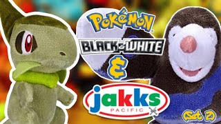 A Look Back At Jakks Pacifc Pokemon Black amp White Plushes Set 2 [upl. by Rizan]