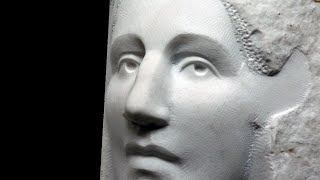 Carving a Marble Portrait Watch The Entire Process From Start To Finish [upl. by Dotty]