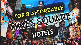 Best Affordable Hotels in New York City near Times Square 2024 Tour and reviews [upl. by Clementis]