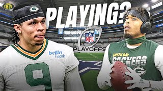 Who plays Who Sits Packers injury update for Wildcard Playoff vs Cowboys [upl. by Benjy599]