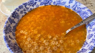 Sopa kid food soft foods sopa de estrellas sopa suave sopa de tomate star soup sopa para niño [upl. by Lasser963]