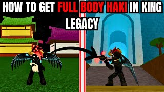 How To Get quotFULL BODY HAKIquot In King Legacy ArmamentObservation V2 l King Legacy [upl. by Nihahs]