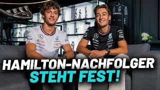 HamiltonNachfolger Antonelli bekommt das Mercedes Cockpit  Italien GP Monza  Formel 1 [upl. by Erdnad]