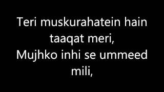 lyrics  Hamdard Ek Villan Arijit Singh Mithoon 360p [upl. by Dusza]