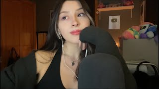 ASMR TO FEEL EXTRA SLEEPY 🎀 up close whispers hand sounds trigger words perfume plucking etc [upl. by Aicenav452]