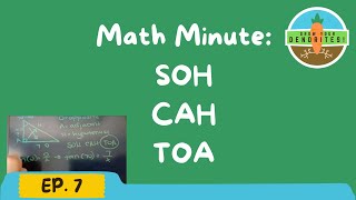 Grow Your Dendrites EP 7 Math Minute SOH CAH TOA [upl. by Nabalas]