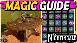 NIGHTINGALE ENCHANTERS FOCUS GUIDE  Infusions Charms And Enchantments Explained How To Use Magic [upl. by Irtemed177]