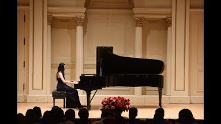 Annie Zhen 2015 Carnegie Hall Piano Solo Performance [upl. by Nnylatsirk]