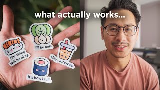 I Made 150k Selling Stickers Heres What I Learned [upl. by Fransis]