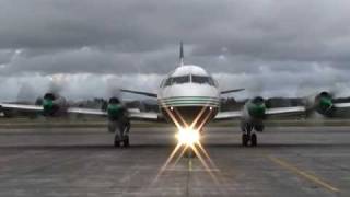 Lockheed Electra start up [upl. by Adnima]