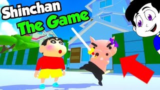 shinchan game open world game gameplay [upl. by Lelah939]