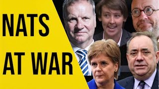 Scottish Nationalist Civil War SNP ALBA amp GREENS attack each other and their own parties SMASHING [upl. by Adien962]