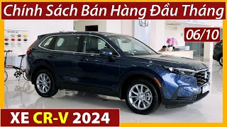 Xe Honda CRV khuyến mại đầu tháng 10Hạ niêm yết giảm thêm 50trgiảm thuếXe lăn bánh mớiXeViệt [upl. by Sayres]