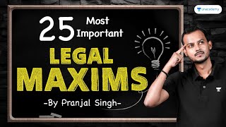 25 Most Important Legal Maxims Every Law Student Must Know [upl. by Nananne627]