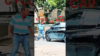 Epic Car vs Cycle Prank Watch Till the Endautomobile shorts [upl. by Graniela772]