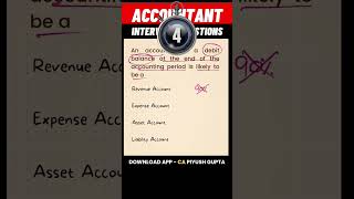 Accountant Interview Questions amp Answers Series Shorts Accountant [upl. by Ardyce]