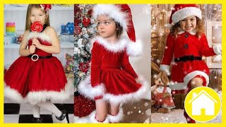 15 IDEIAS DE FANTASIA DE MAMAE NOEL INFANTIL [upl. by Nellda]