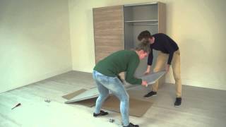 Instruction video Bergen sliding wardrobe [upl. by Liauqram]