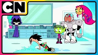 Teen Titans Go 🤩  Titans Treasure Hunt Gone Wrong 💎 Cartoon for Kids  cnindia [upl. by Loggia]