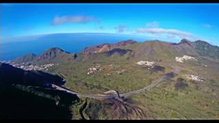 VSC  Las Manchas a Bco Seco  Santiago del Teide Tenerife  HD [upl. by Gage]