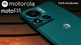 Motorola Moto E15 5G FIRST LOOK — 2025 Trailer and Introduction [upl. by Ahseinet]