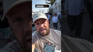 Conor McGregor filmed a walk with his family in Puerto Banus mcgregor family puertobanùs [upl. by Fasto]