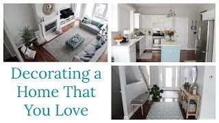 10 Home Decor Tips for Decorating a Home That You Love [upl. by Siravaj]