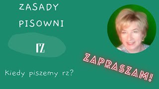 Pisownia Wyrazów z quotrzquot  Reguły Ortograficzne  Zasady Pisowni quotrzquot [upl. by Amitie50]