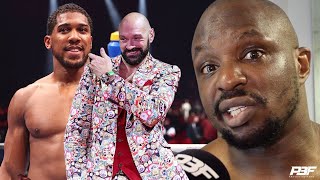 quotANTHONY JOSHUA TYSON FURY THEY CANT SAY THATquot  DILLIAN WHYTE SOUNDS OFF AFTER RETIRING HAMMER [upl. by Klute484]