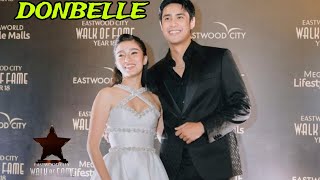 Belle Mariano Donny Pangilinan  EastWood City Walk of Fame 2024 DonBelle [upl. by Hiltan]