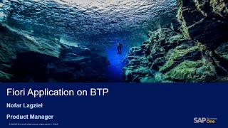 How to develop a Fiori application on BTP and deploy it on Web Client for SAP Business One FP 2208 [upl. by Naga]