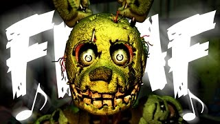 NateWantsToBattle Salvaged FNaF LYRIC VIDEO FNaF Song [upl. by Phyl]