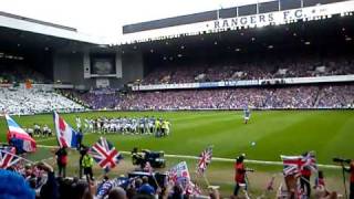 Penny Arcade before Rangers vs Celtic April2011 [upl. by Meekyh]