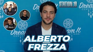 Alberto Frezza talks about his experience on Station 19 [upl. by Raquel]