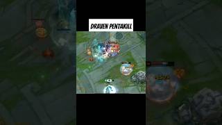 DRAVEN PENTAKILL  DRAVEN GUIDE S1411  DRAVEN MONTAGE S1411 draven shorts wildrift [upl. by Merrilee218]