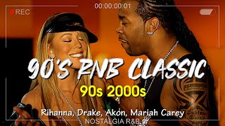 Old School RampB Mix  Best of 90s RampB Hits Playlist  Beyonce Akon Drake Chris Brown Rihanna [upl. by Arlyne250]