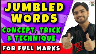 Jumble Words Tricks  Rearrangement of Sentence EnglishGrammarQuestionAnswerConcept  Class 910 [upl. by Stephi800]