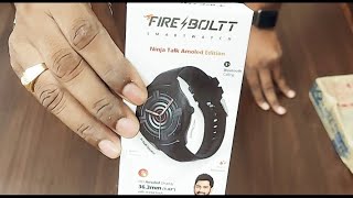 fire boltt smartwatch ninja talk amoled edition [upl. by Engdahl]