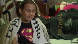 Taylor Swift surprises 8yearold Phoenix burn survivor in hospital [upl. by Ahsenat]