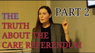 Presentation by Barrister Tracey O’Mahony on the Care Referendum Part 2 [upl. by Yramliw]