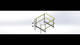 Garlock Safety System HatchProtector™ Installation Animation [upl. by Doykos]