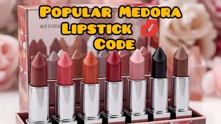 Top 10 Popular Medora Lipstick💋 Shades10 Stunning Shades for Every Occasion🎉 [upl. by Onifled692]