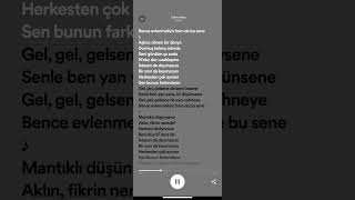 Hadise  Evlenmeliyiz  Speedup  Lyrics  spotify keşfet tiktok speedup [upl. by Aimet]