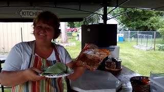 Cooking in our Outdoor Kitchen  Beef Fajitas [upl. by Vaughan]